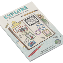 Explore: A Travel Coloring Journal (PRE-ORDER)