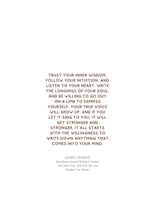 Journal Your Heart: The Mini Book (DIGITAL DOWNLOAD)