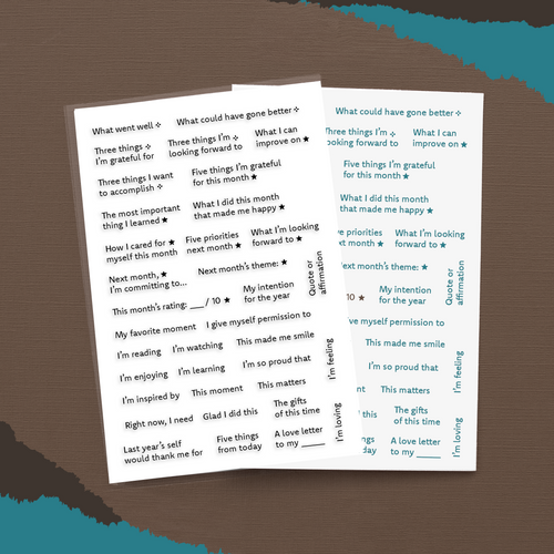 The Sunday Night Journal: A Reset