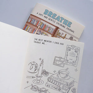 Breathe: A Soft and Gentle Coloring Journal